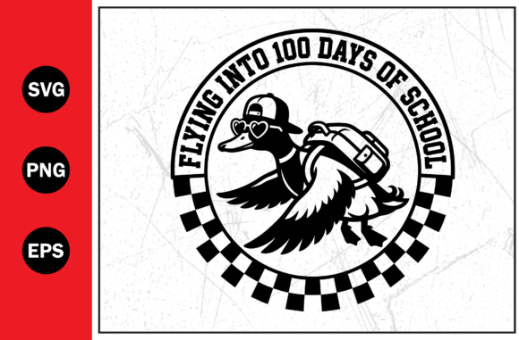 Flying School Eagle Bird Education SVG: A Dynamic Graphic for T-Shirt Designs & Marketing Visuals